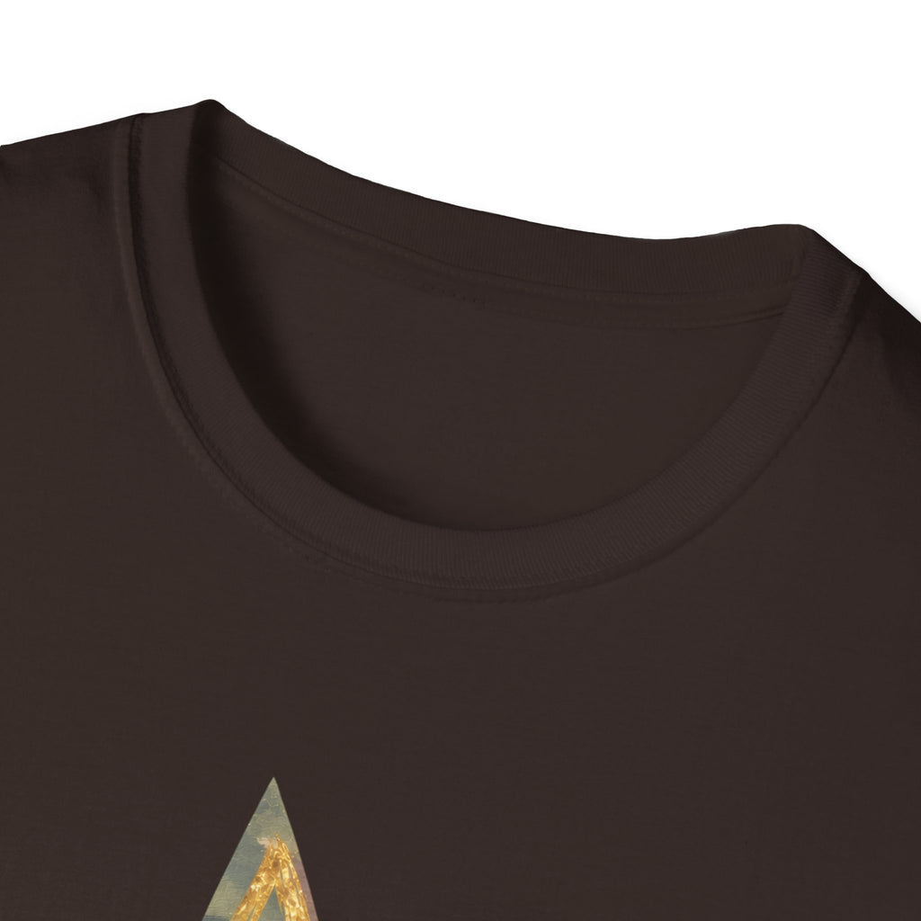 He's Hunting Star T-Shirt — Camo Star Graphic with Pink Text