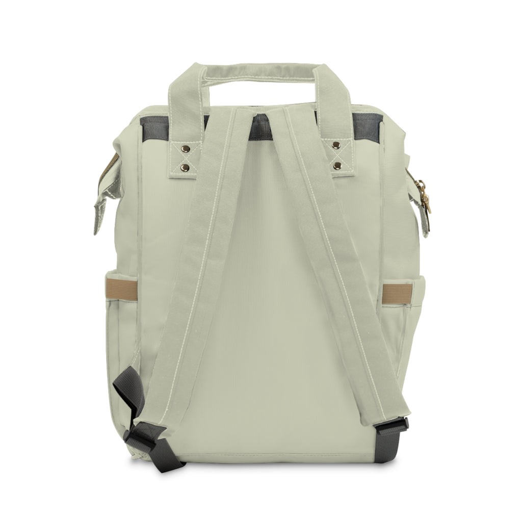 Personalized Camo Bird Diaper Backpack — Multifunctional Baby Bag with Name