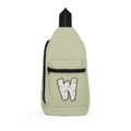 Monogram 'W' Floral Sling Bag — Casual Crossbody Daypack