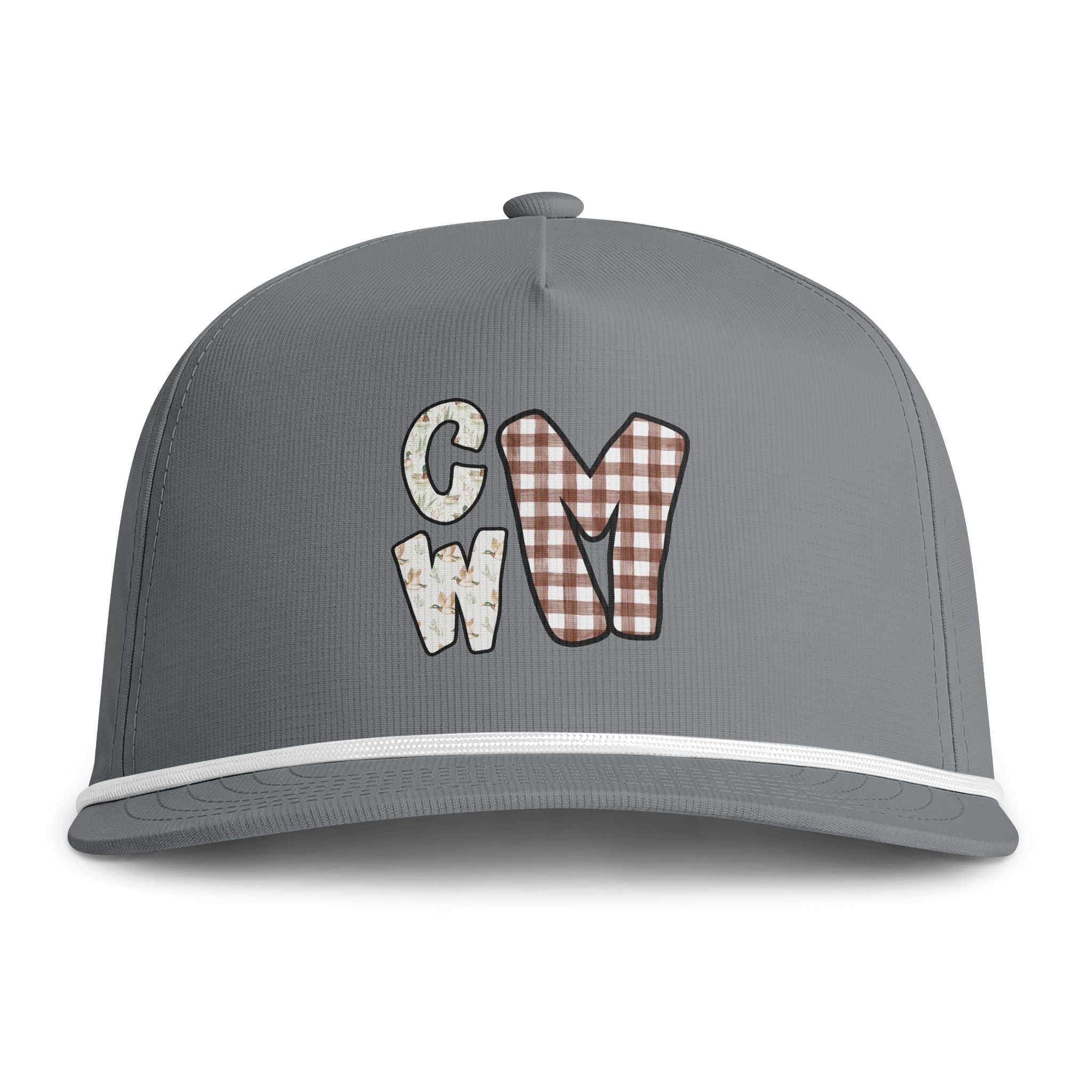 Sunwashed Rope Cap initials