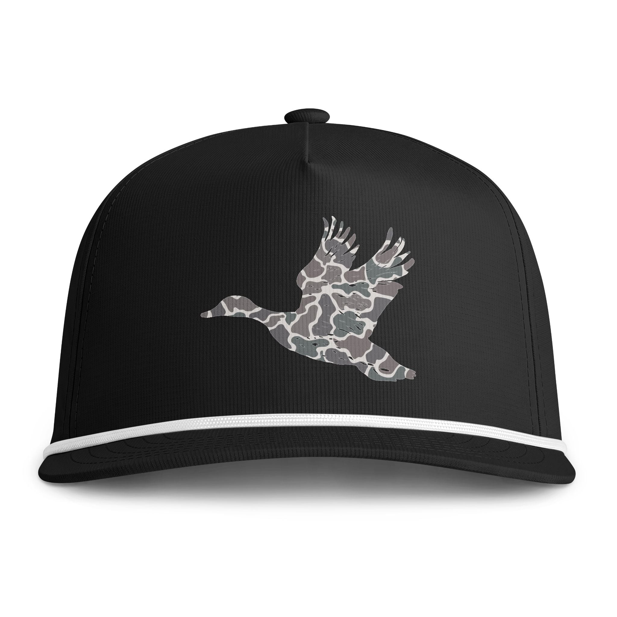 Trucker Hat — Camouflage Flying Duck Rope Cap