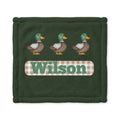 Personalized Duck Baby Lovey Blanket – Wilson Name Design