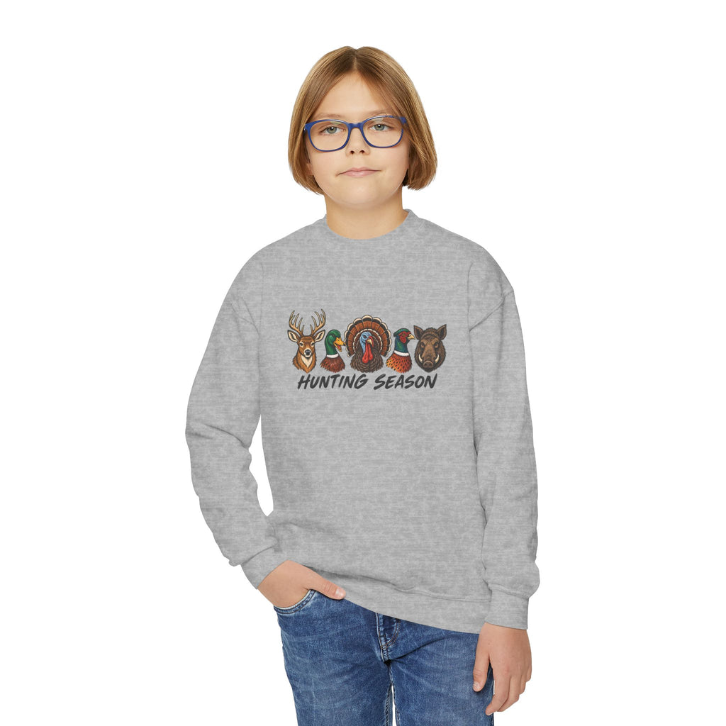 Youth Hunting Season Crewneck Sweatshirt