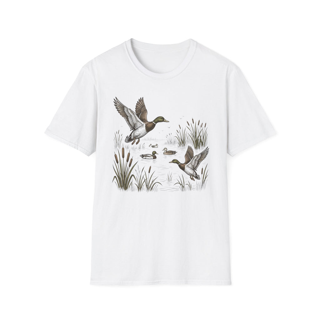 Mallard Ducks T‑Shirt — Waterfowl Nature Graphic Tee for Outdoors & Bird Lovers