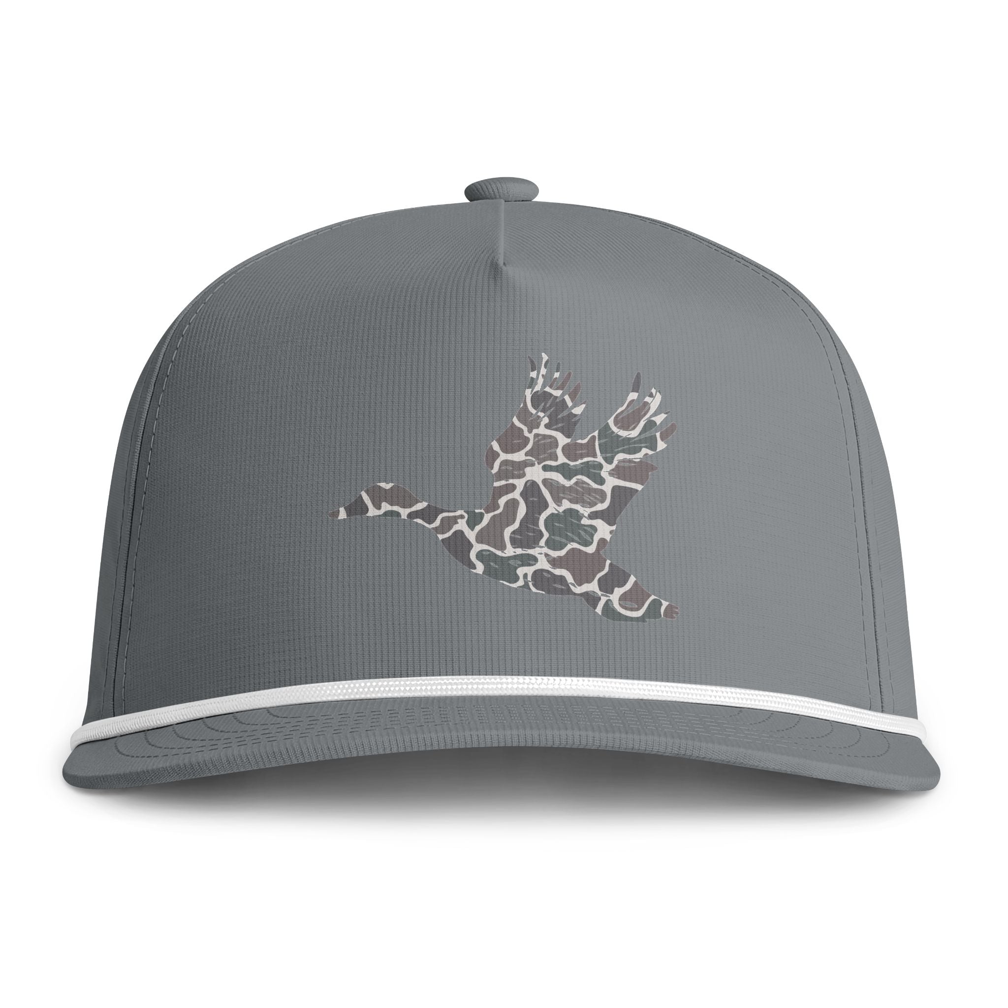 Trucker Hat — Camouflage Flying Duck Rope Cap