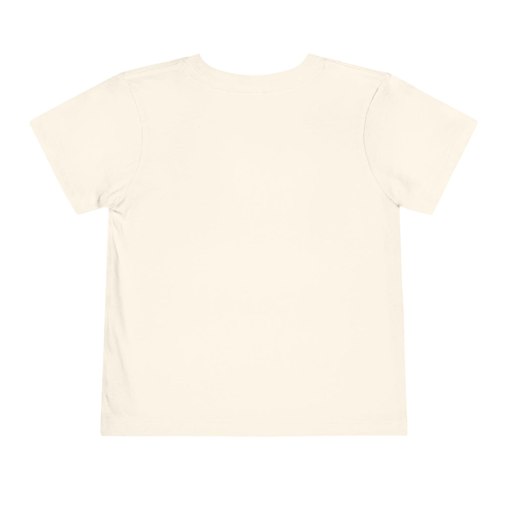 G Floral Initial Toddler Tee — "G is for Grace" Monogram Short Sleeve Shirt