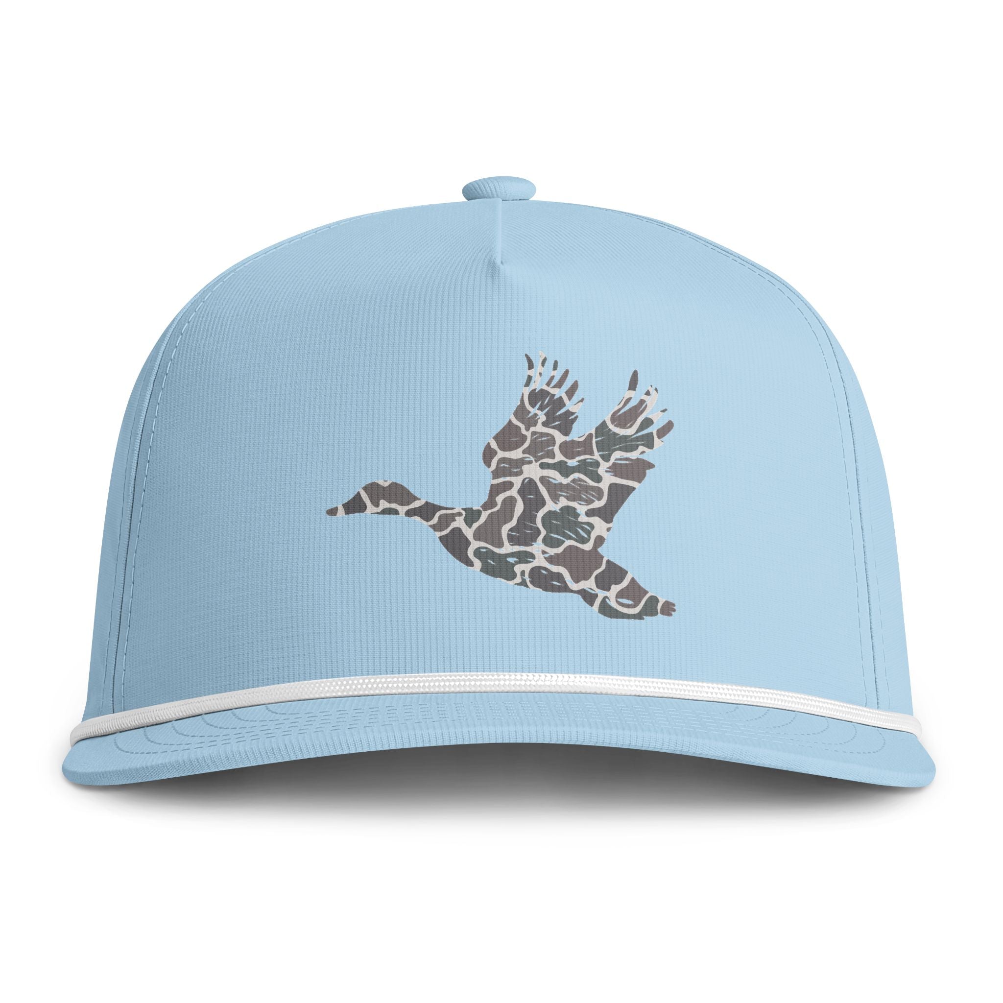 Trucker Hat — Camouflage Flying Duck Rope Cap