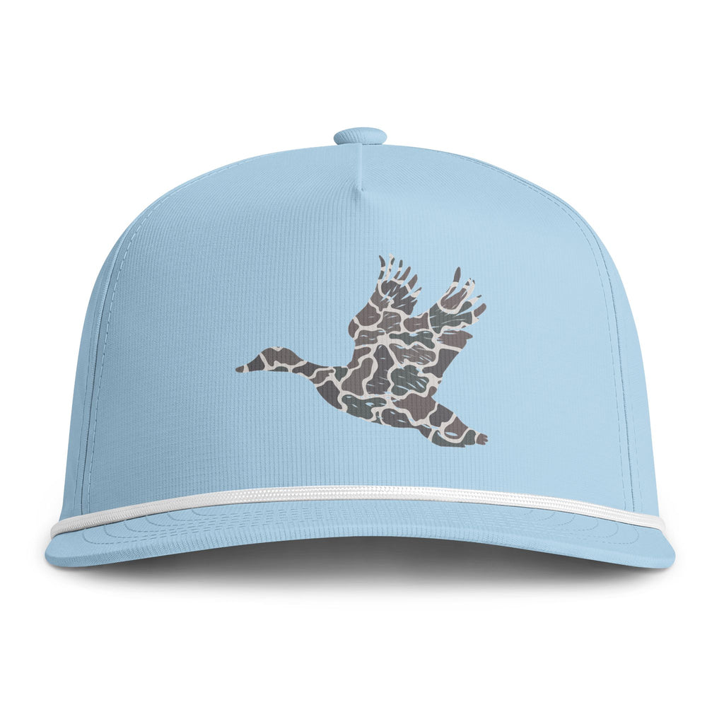 Trucker Hat — Camouflage Flying Duck Rope Cap