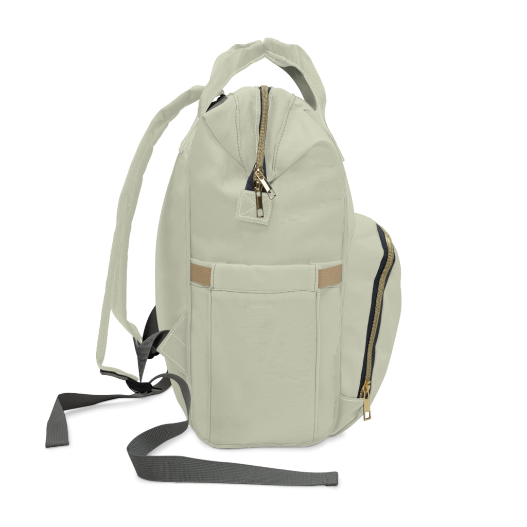 Personalized Camo Bird Diaper Backpack — Multifunctional Baby Bag with Name