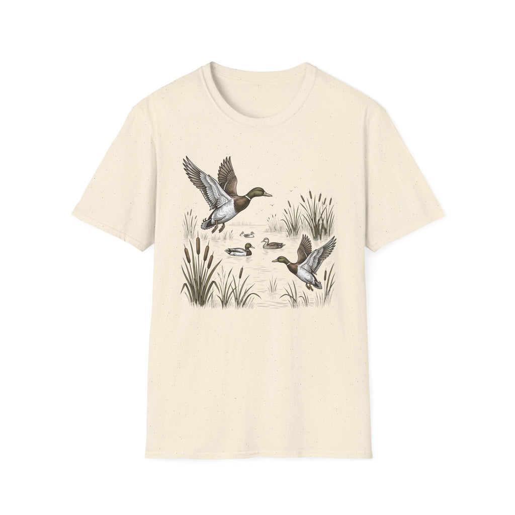 Mallard Ducks T‑Shirt — Waterfowl Nature Graphic Tee for Outdoors & Bird Lovers