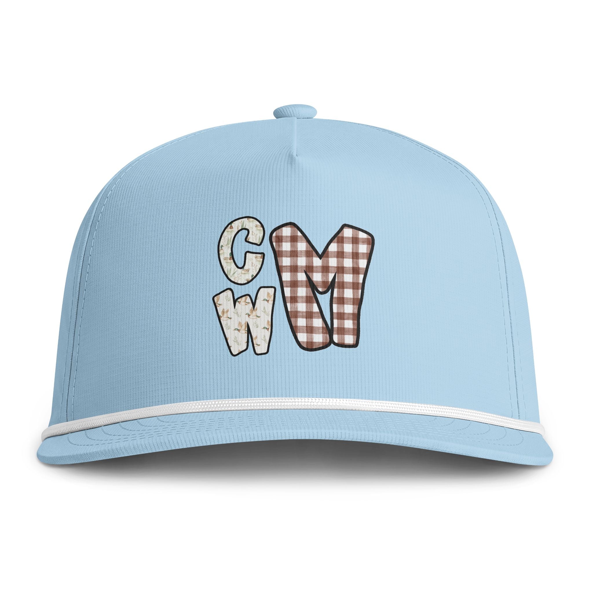Sunwashed Rope Cap initials
