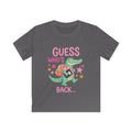 Kids T-Shirt — "Guess Who's Back... Back Again!" Cute Alligator Back-to-School Tee