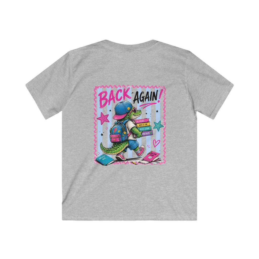 Kids "Guess Who's Back / Back Again" Dino School T-Shirt
