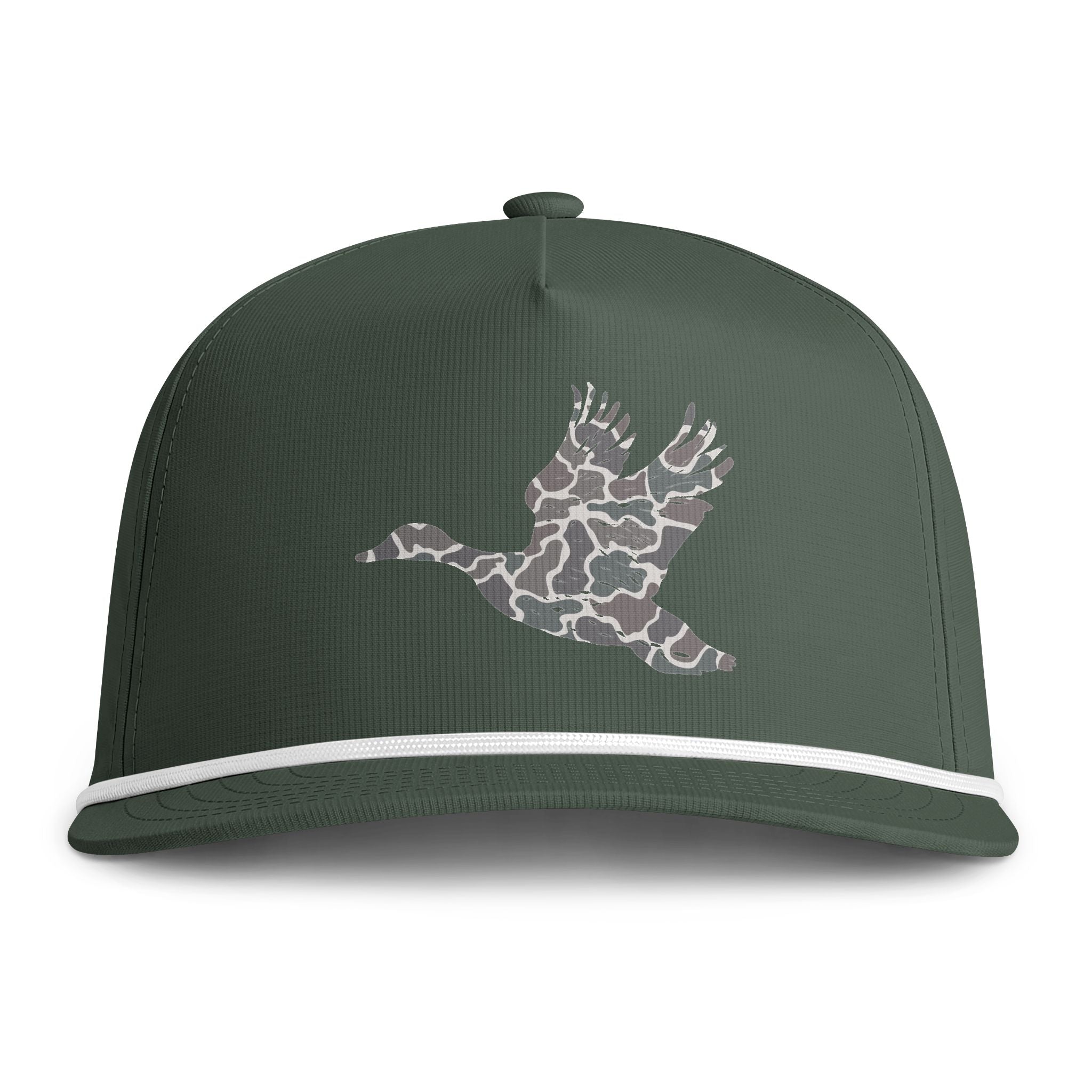 Trucker Hat — Camouflage Flying Duck Rope Cap