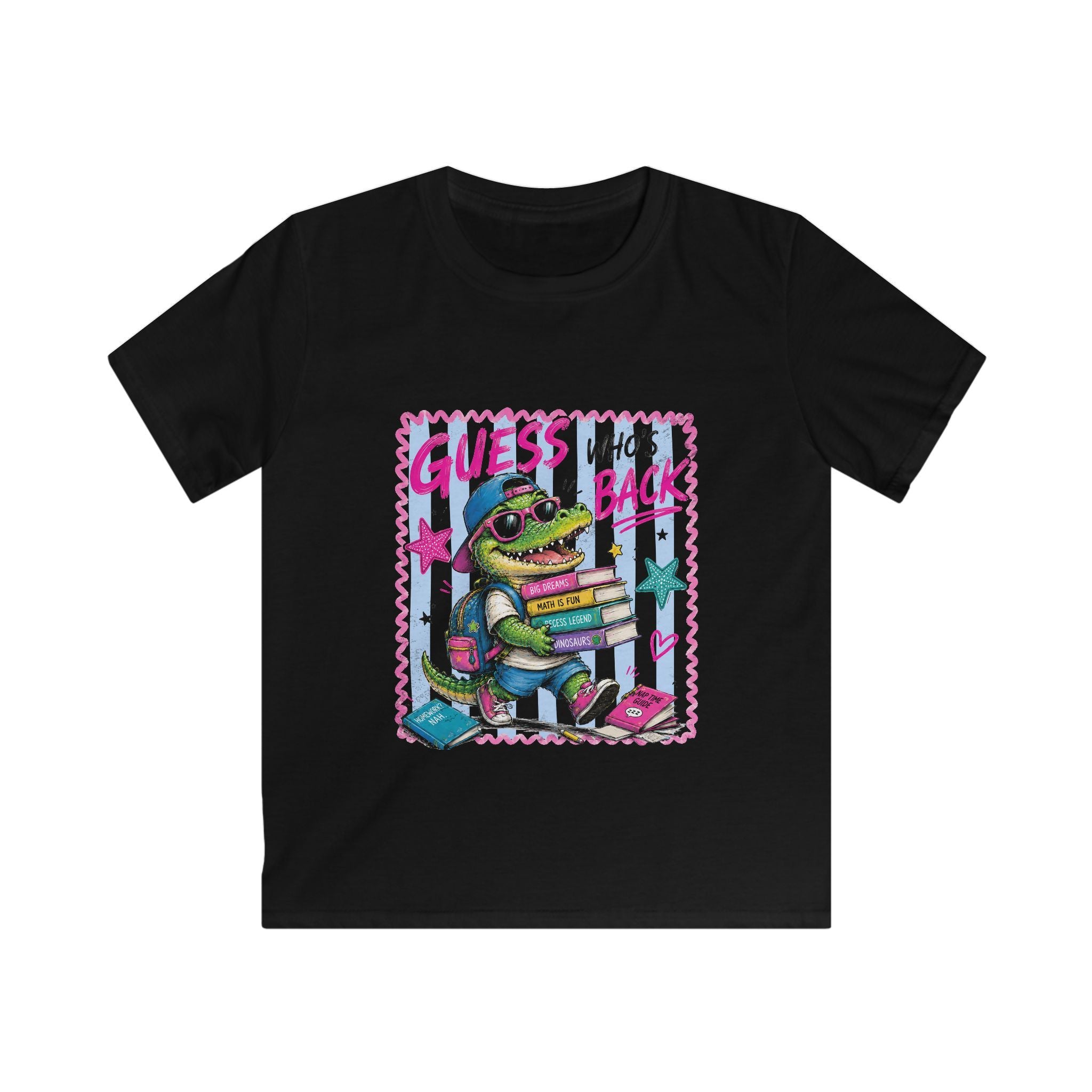 Kids "Guess Who's Back / Back Again" Dino School T-Shirt