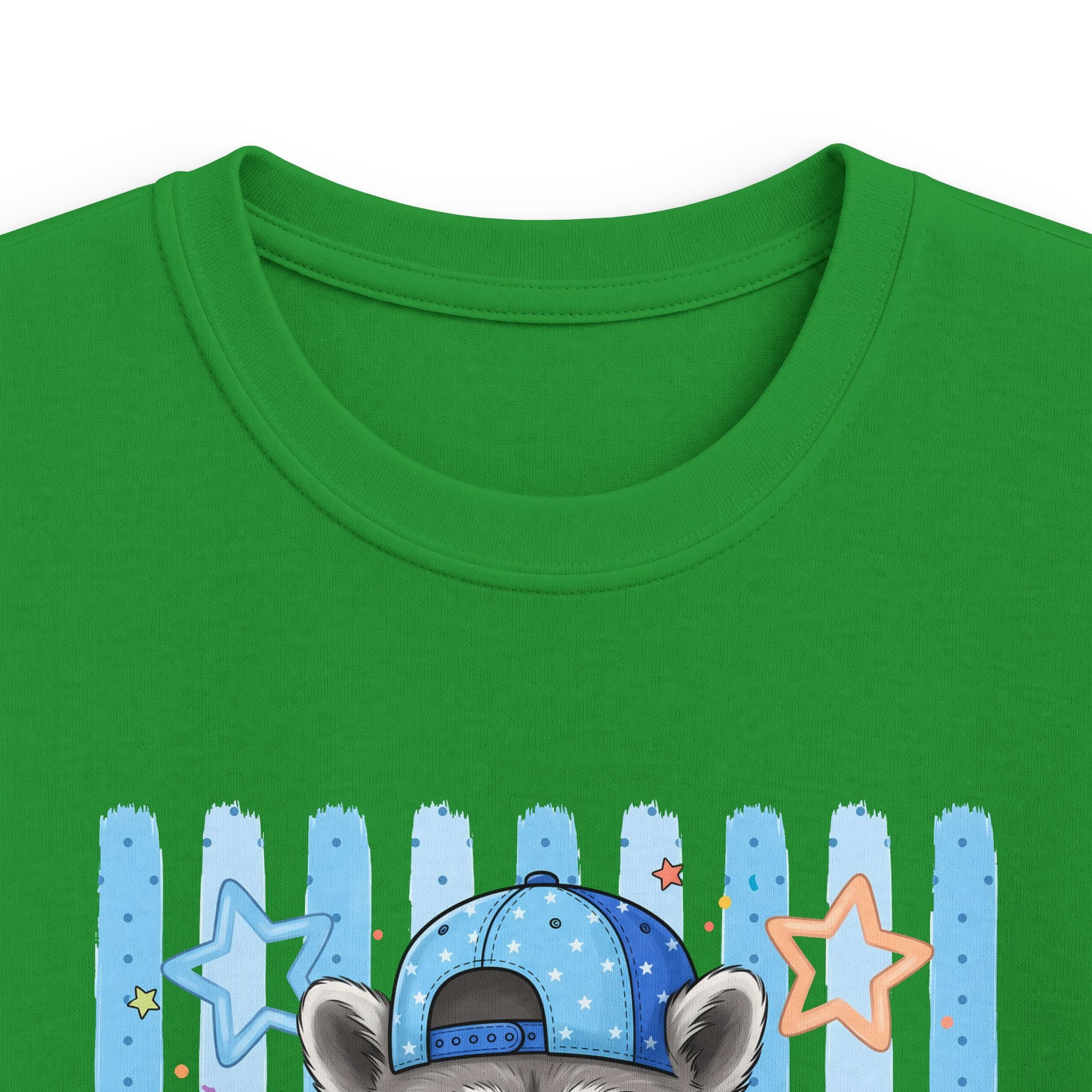 Kids Raccoon 'Bruh We Back' Graphic Tee - Cute Cool Kid T-Shirt