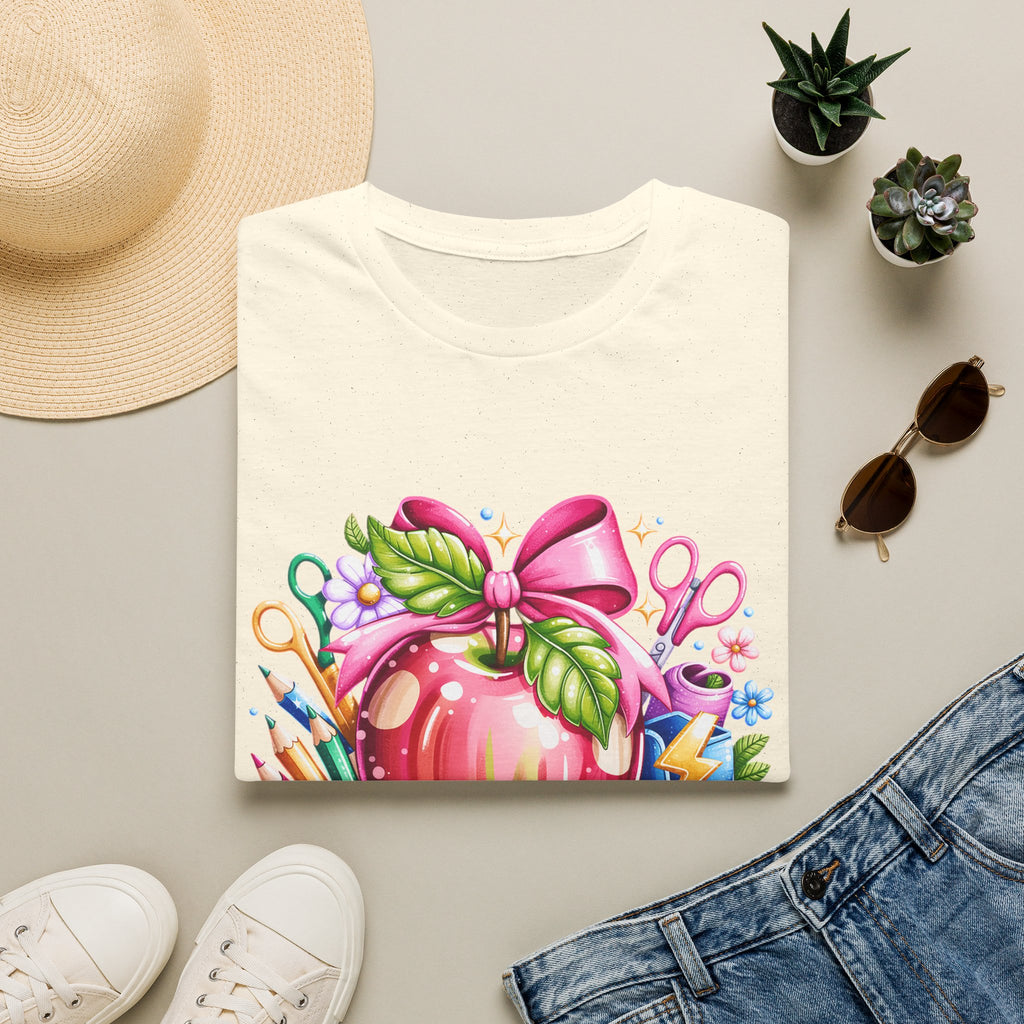 Teacher Apple T-Shirt — Personalized 'Mrs. Charlotte' Back-to-School Gift