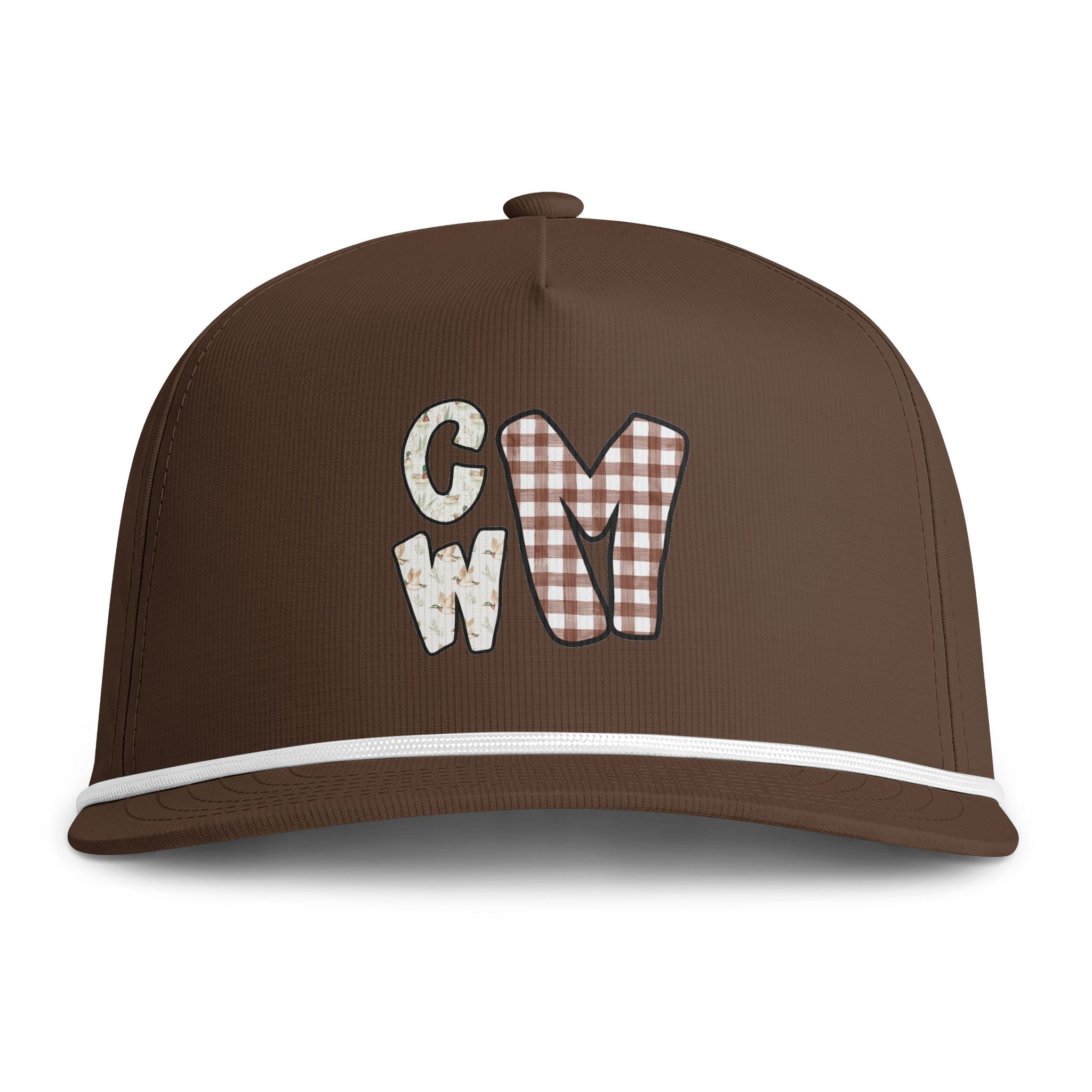 Sunwashed Rope Cap initials