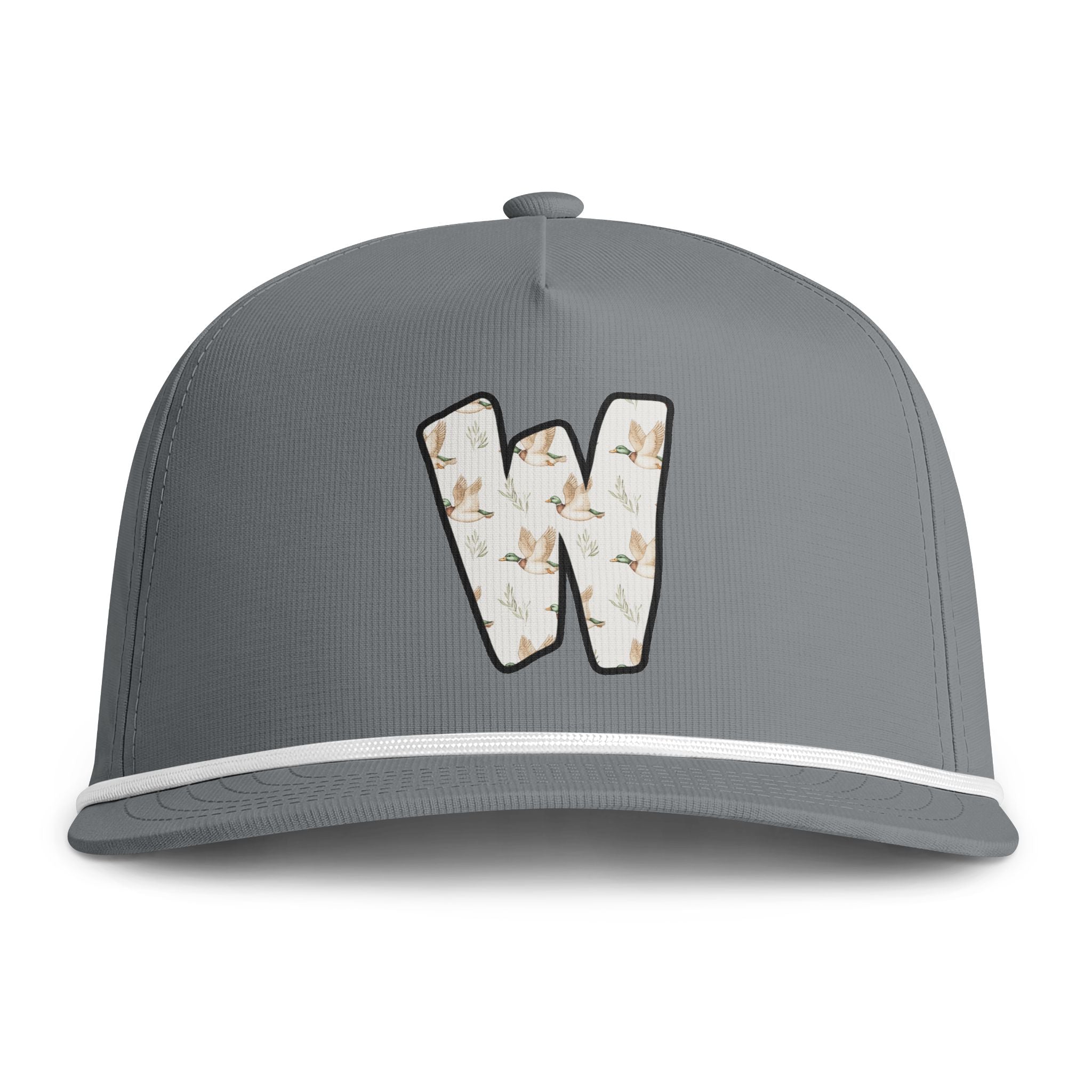 Sunwashed Rope Cap - Vintage Seagull 'W' Patch Baseball Hat