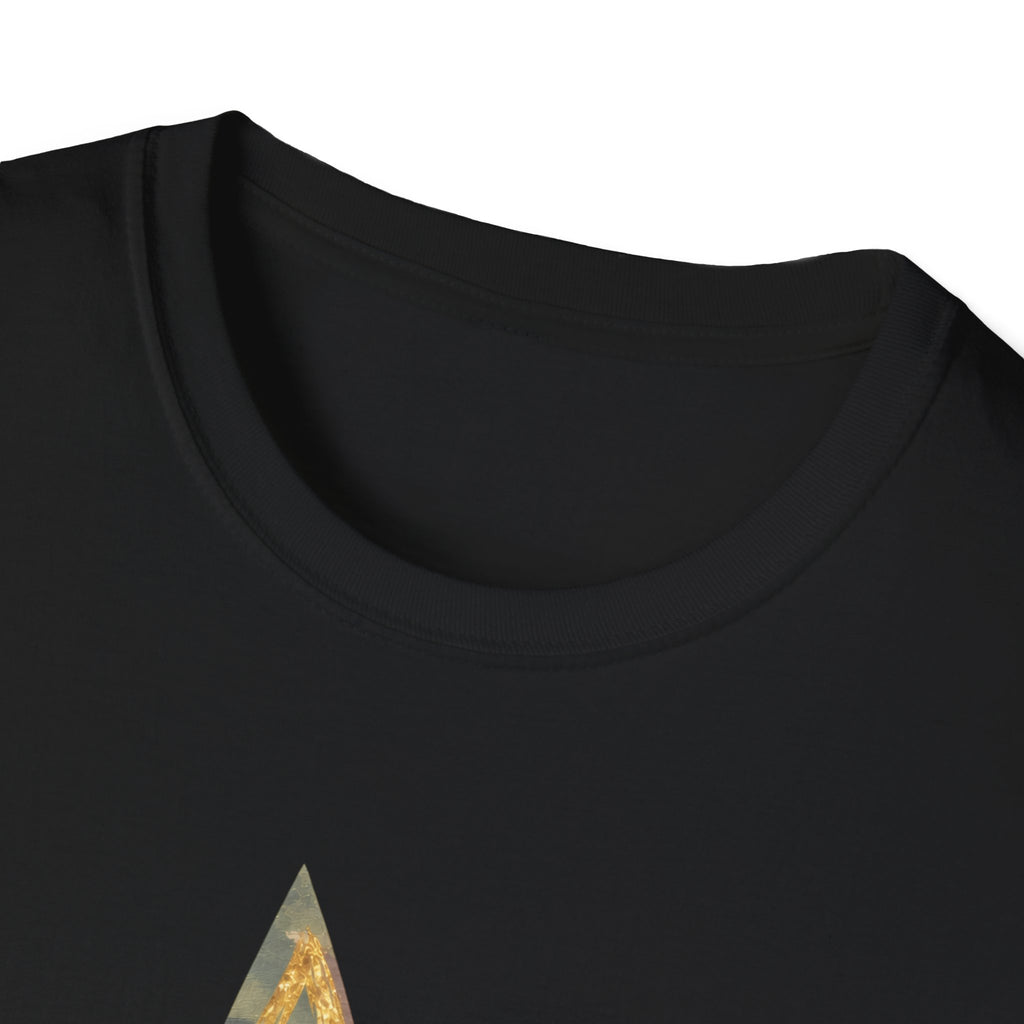 He's Hunting Star T-Shirt — Camo Star Graphic with Pink Text