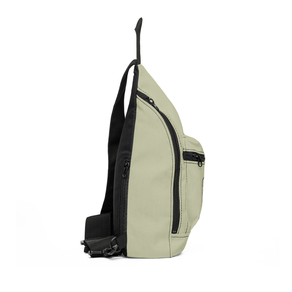 Monogram 'W' Floral Sling Bag — Casual Crossbody Daypack