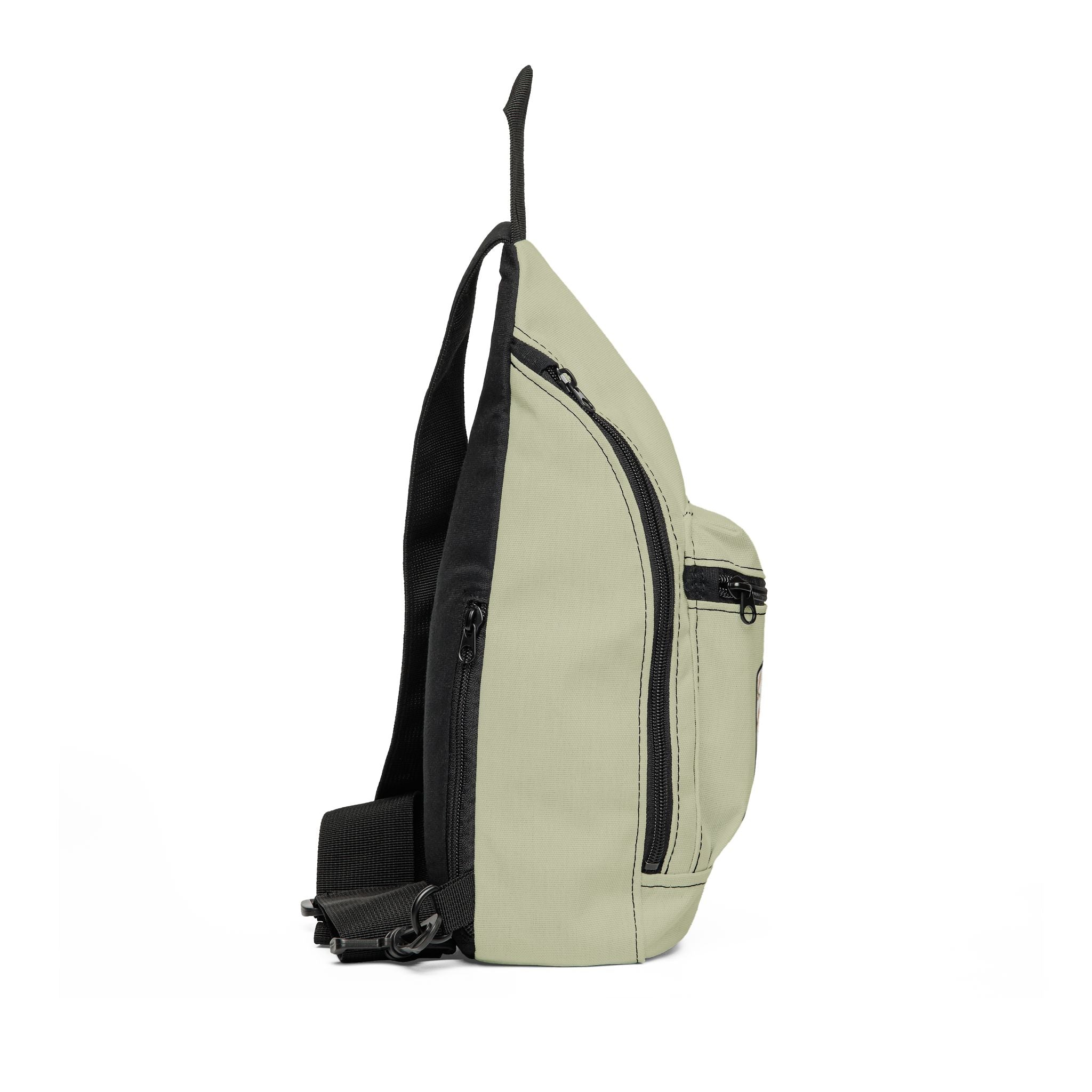 Monogram 'W' Floral Sling Bag — Casual Crossbody Daypack