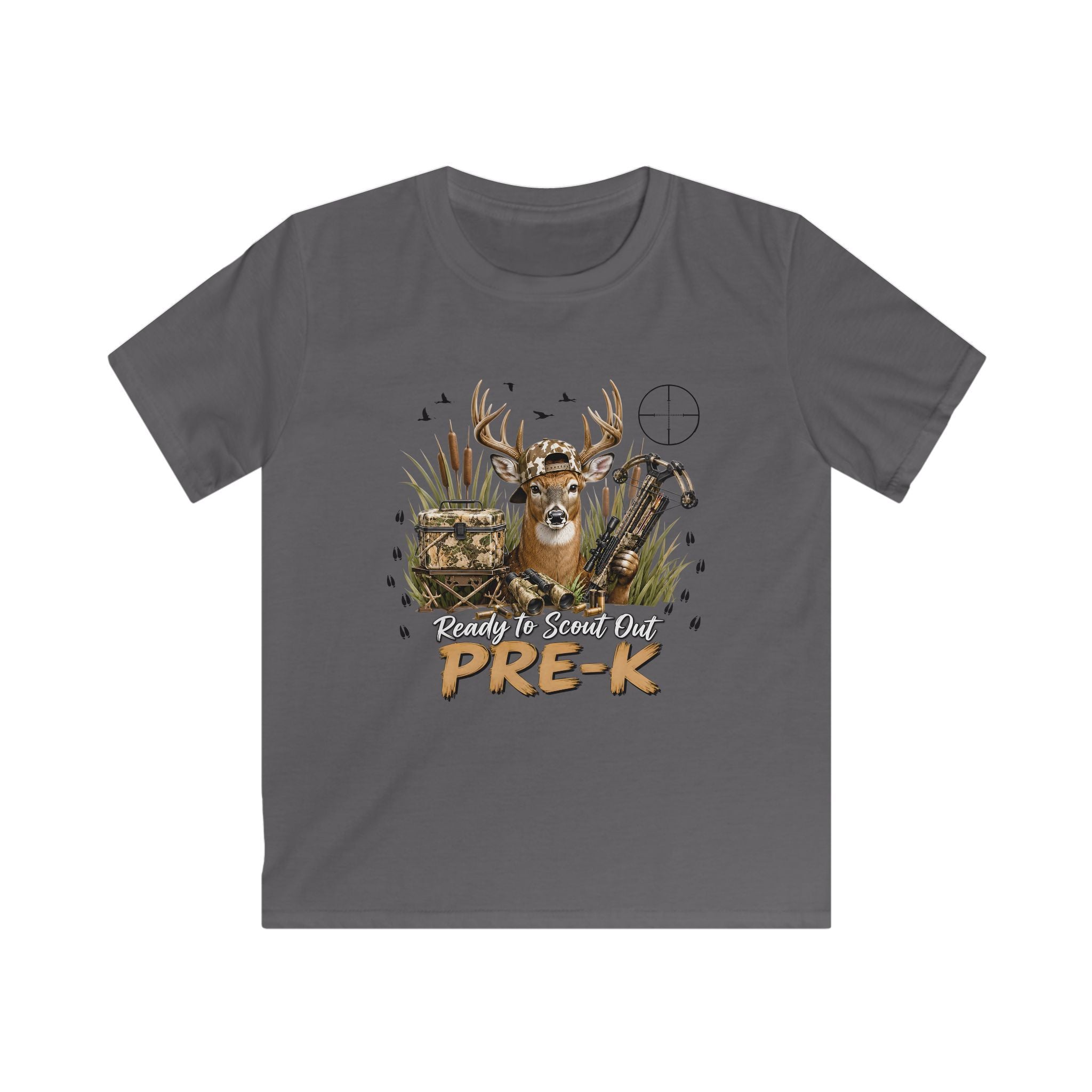 Pre-K Deer Kids T‑Shirt — Cute Hunting Theme Preschool Tee