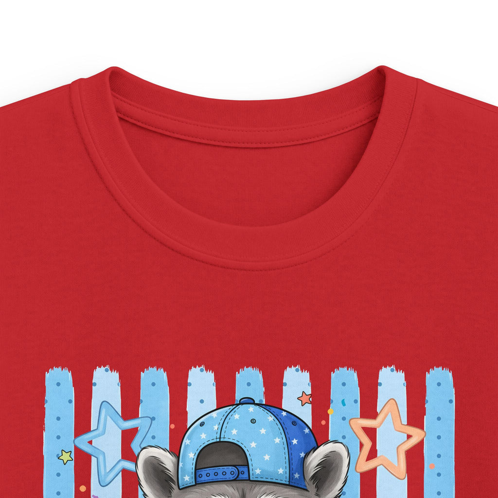 Kids Raccoon 'Bruh We Back' Graphic Tee - Cute Cool Kid T-Shirt