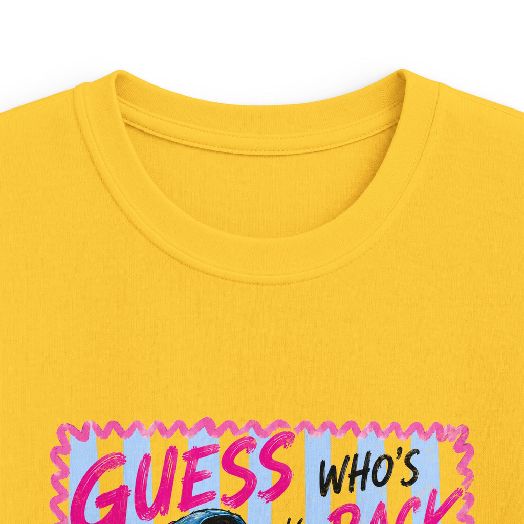 Kids "Guess Who's Back / Back Again" Dino School T-Shirt