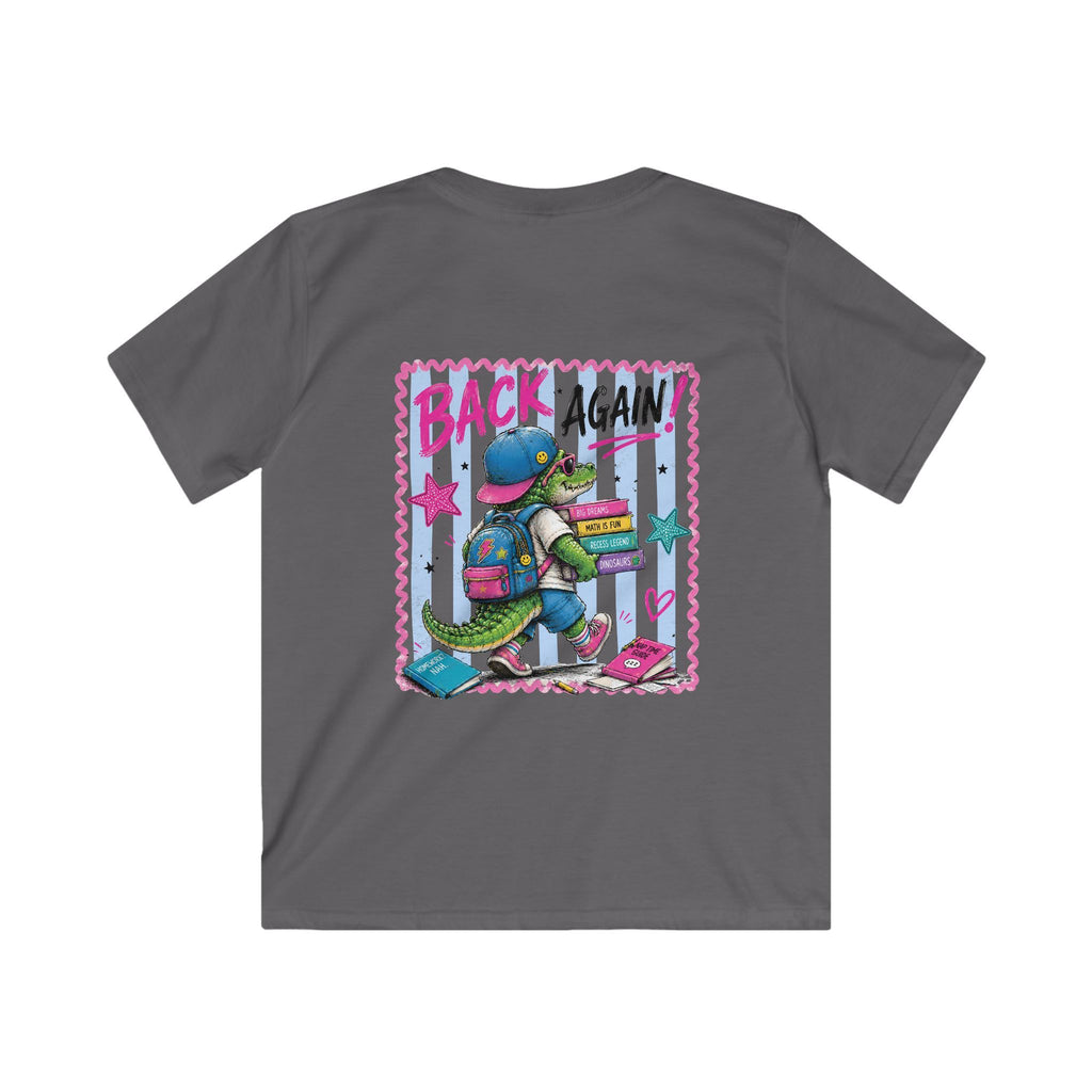 Kids "Guess Who's Back / Back Again" Dino School T-Shirt
