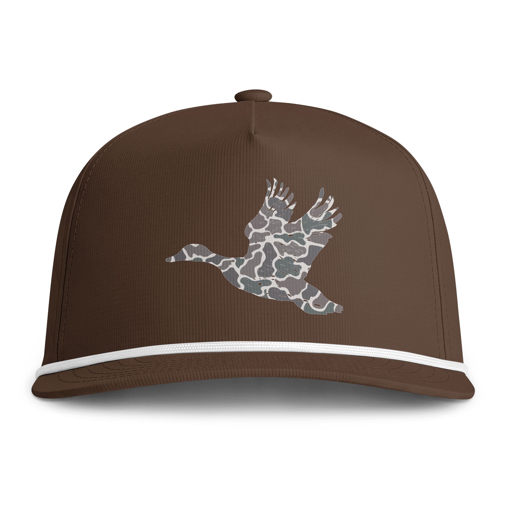 Trucker Hat — Camouflage Flying Duck Rope Cap