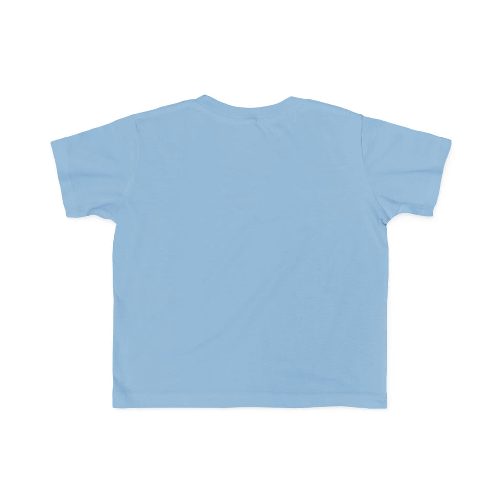 Toddler Golf Pup Tee — Cute Dog with Golf Clubs Kids Shirt