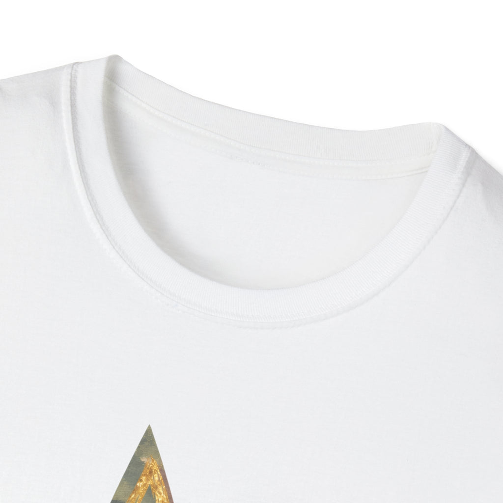 He's Hunting Star T-Shirt — Camo Star Graphic with Pink Text