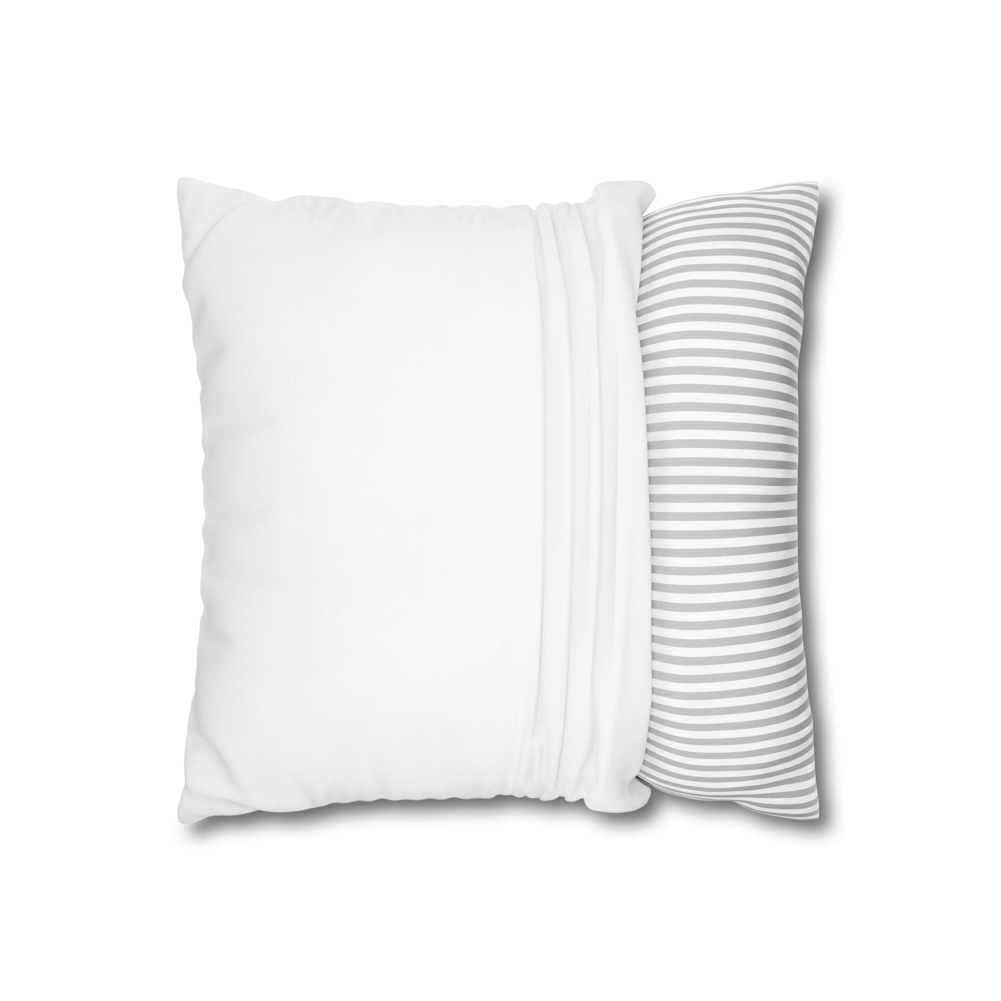 Camo Baseball Pillowcase — Square Poly Canvas Sports Throw Pillow Cover