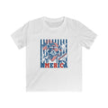 Kids Tee — Retro Patriotic 'America' Statue of Liberty Sunglasses Graphic (4th of July)