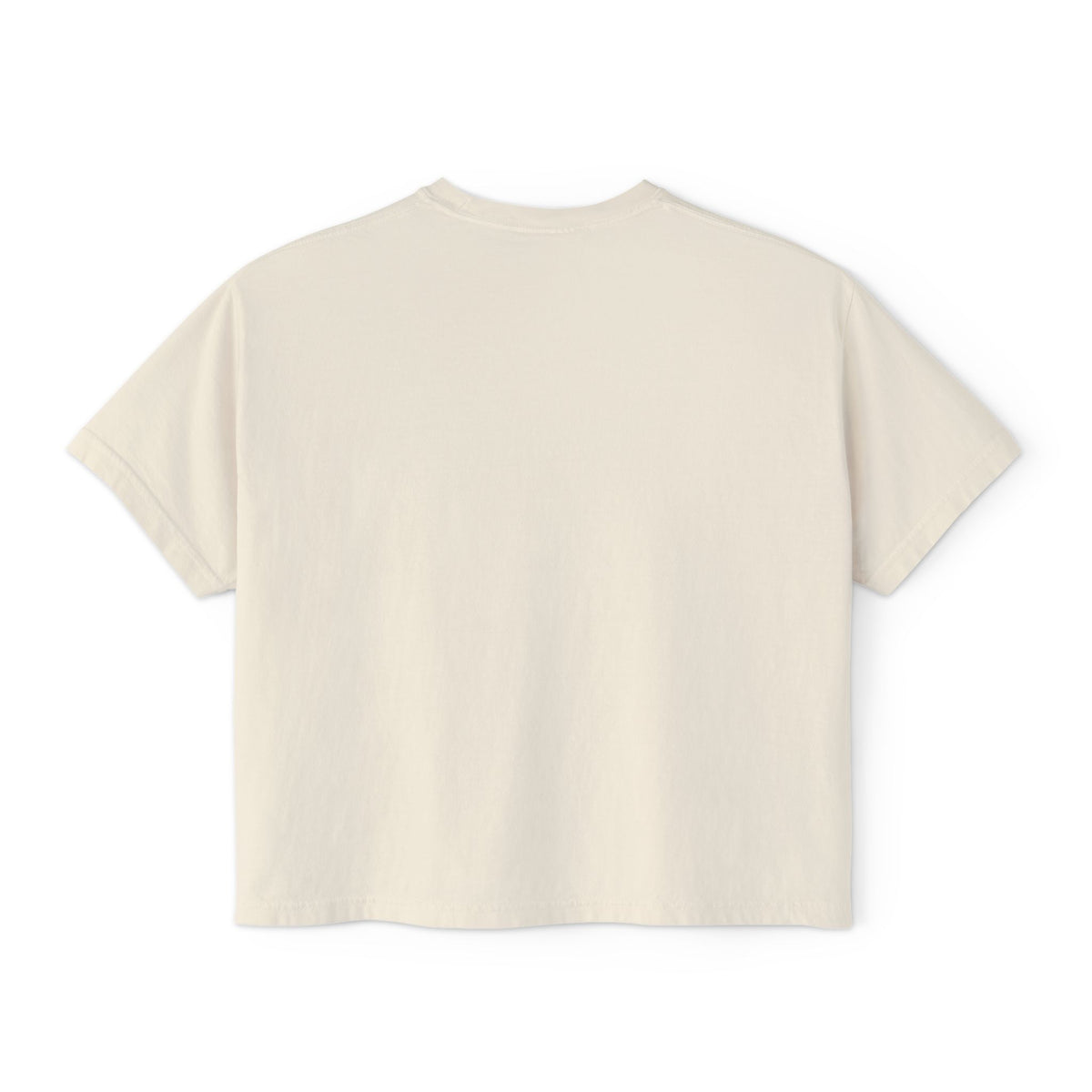 Women's Boxy Tee - Game Day Football Graphic Crop Tee