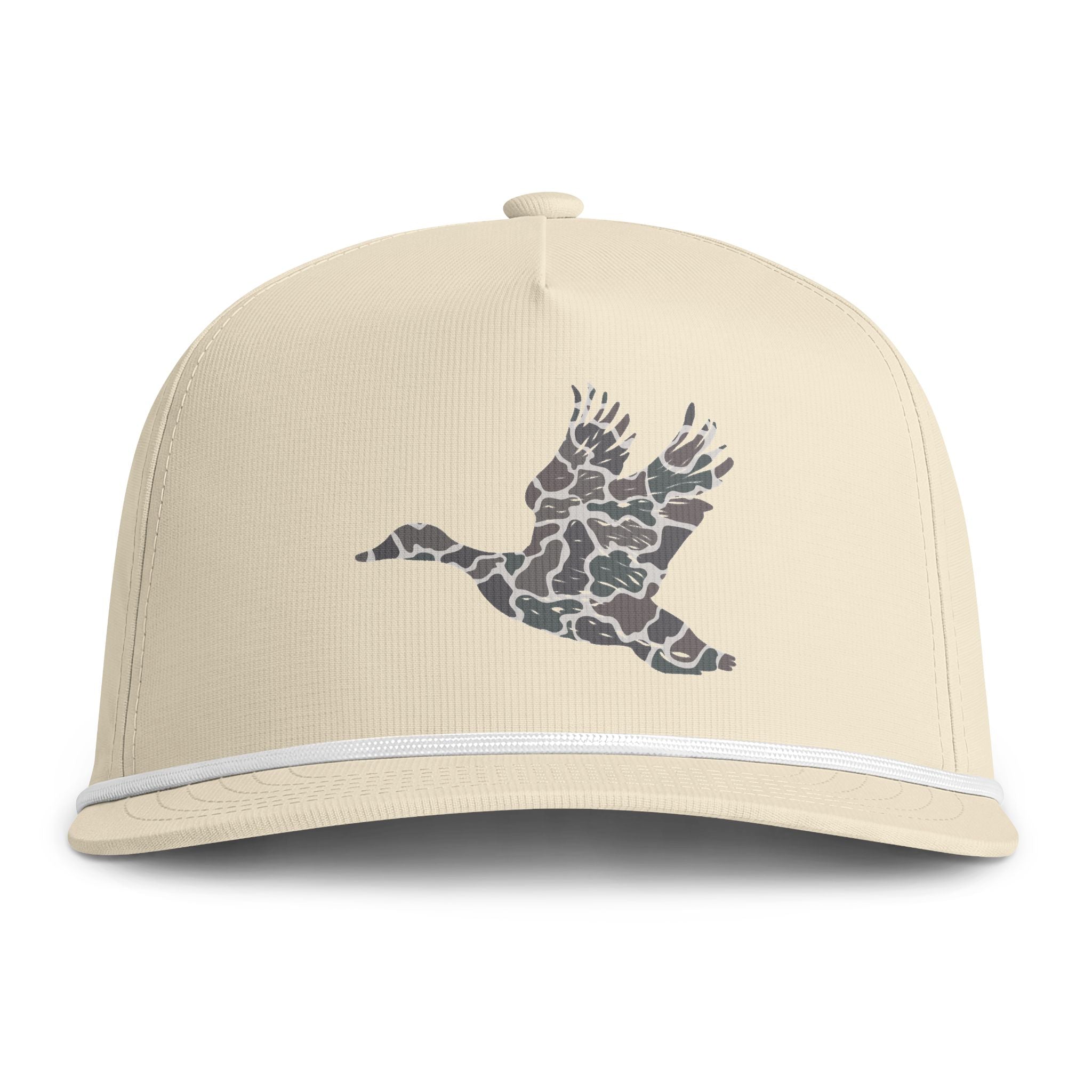 Trucker Hat — Camouflage Flying Duck Rope Cap