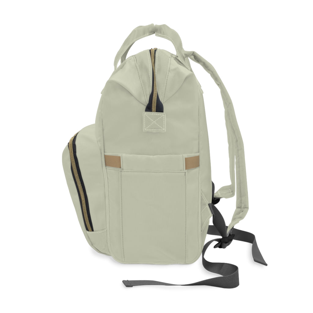 Personalized Camo Bird Diaper Backpack — Multifunctional Baby Bag with Name