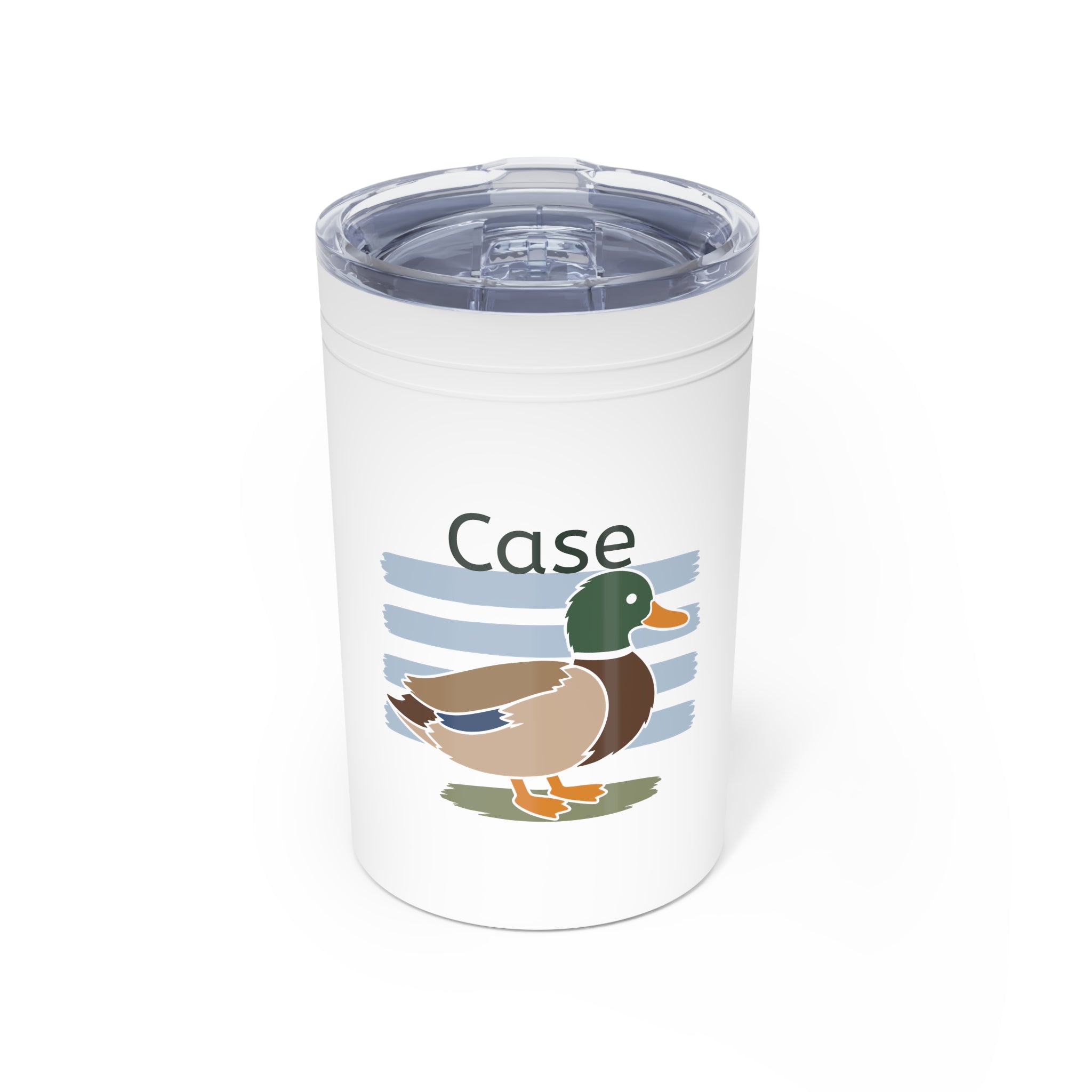 Duck Name Tumbler — Personalized 11oz Vacuum Insulated Travel Cup
