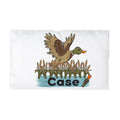 Duck Hunting Microfiber Pillowcase — Personalized 'Case' Marsh & Cattails Design