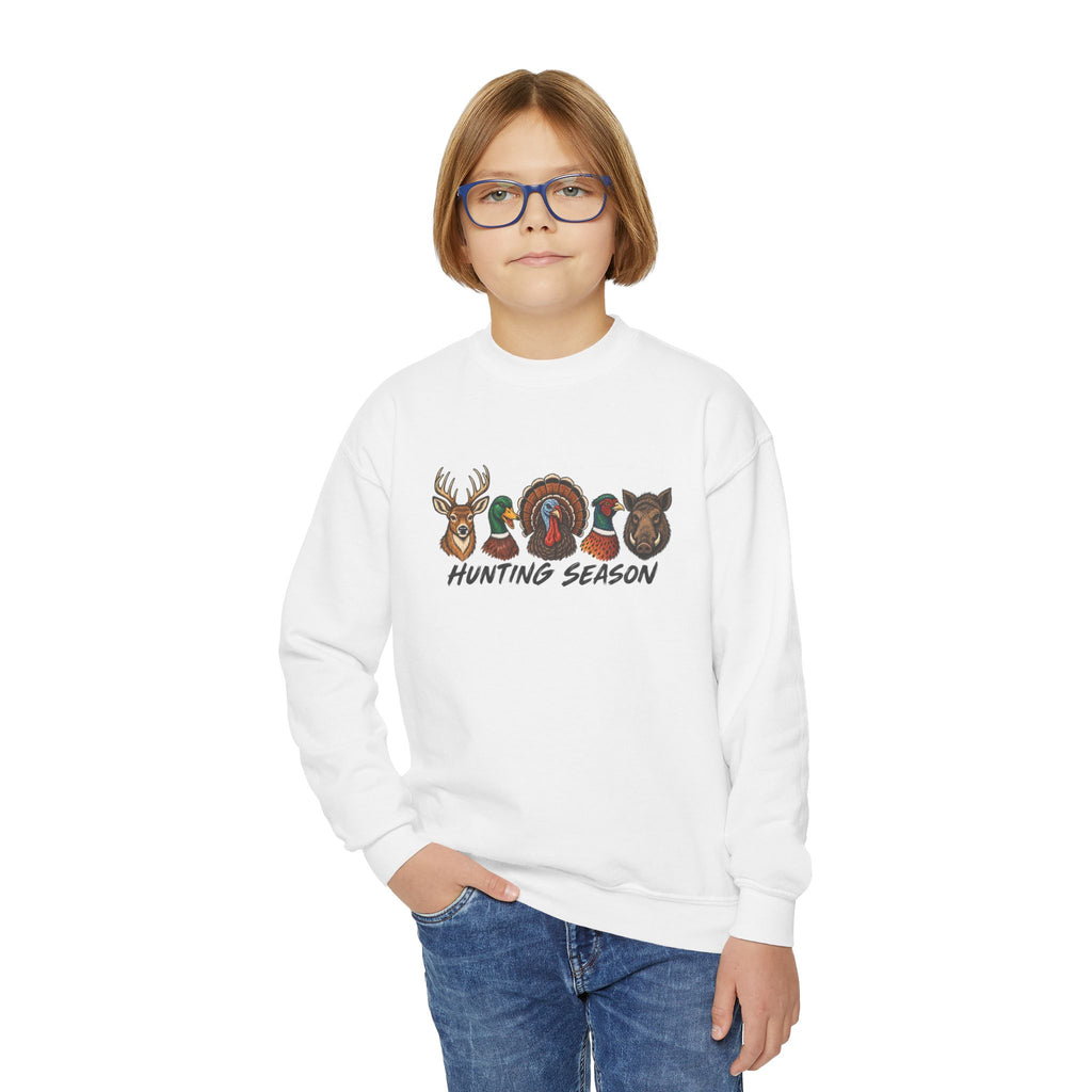 Youth Hunting Season Crewneck Sweatshirt