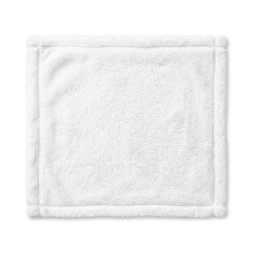 Personalized Minky Baby Lovey Blanket – Monogram 'W' with Duck Pattern | Soft Security Blanket for Newborns & Baby Shower Gift