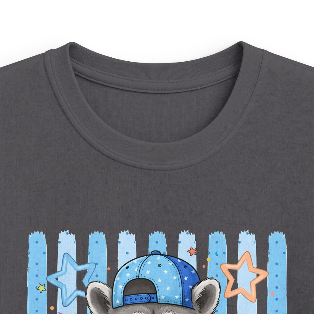 Kids Raccoon 'Bruh We Back' Graphic Tee - Cute Cool Kid T-Shirt