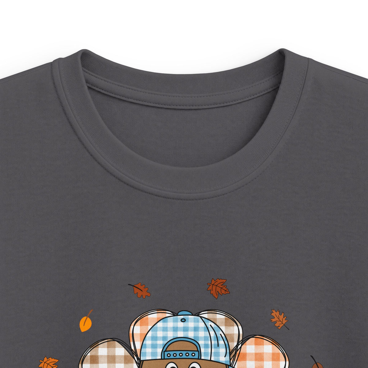 Kids Thanksgiving Turkey Tee – Cute Autumn Plaid Design