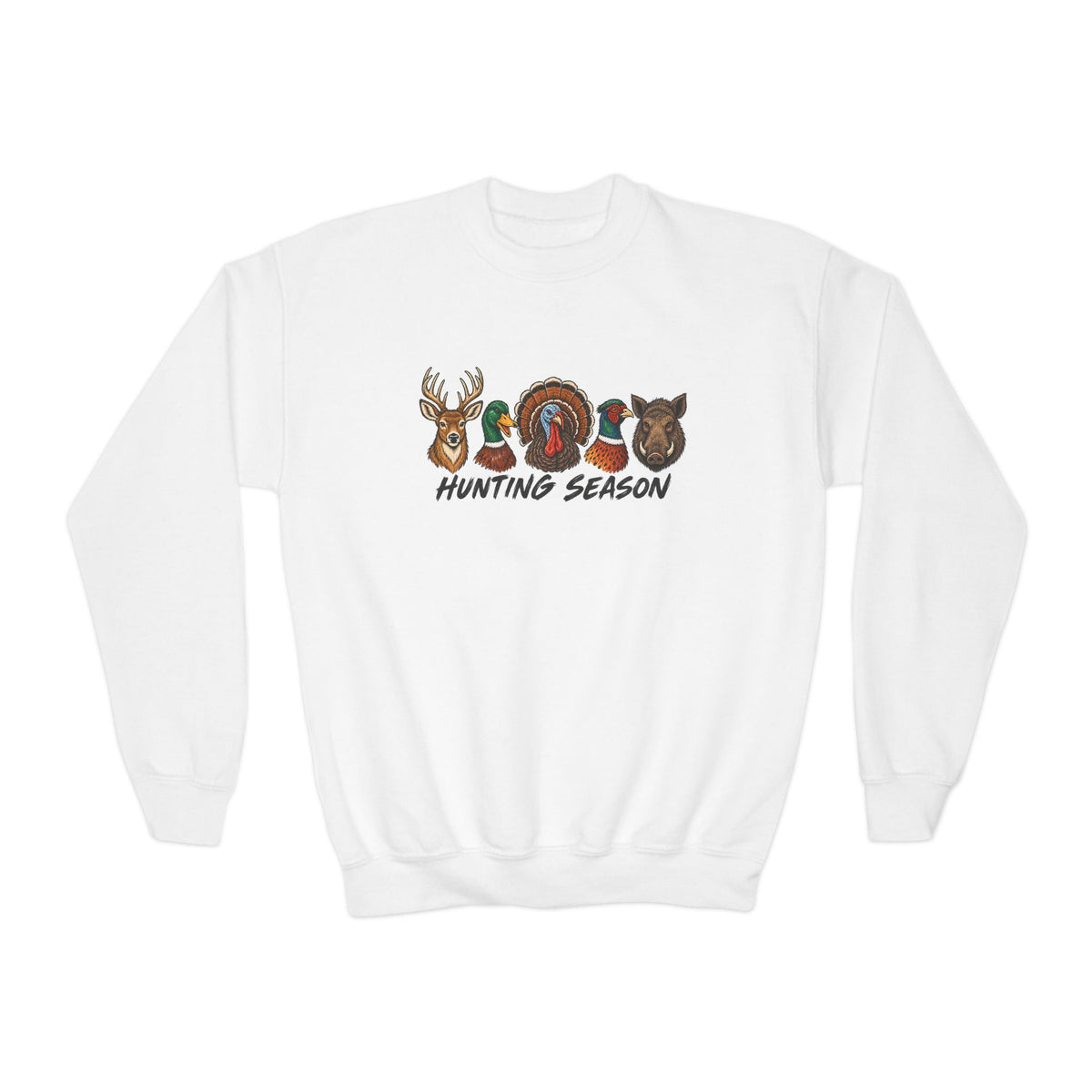 Youth Hunting Season Crewneck Sweatshirt
