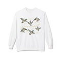 Duck Migration Crewneck Sweatshirt — Flying Mallards Graphic